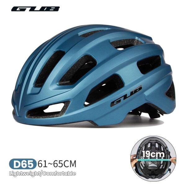 Casco de ciclismo GUB casco de bicicleta de gran tamaño 61-65 CM para hombres mujeres adultos carretera MTB montar ligero cascos de seguridad más anchos y grandes