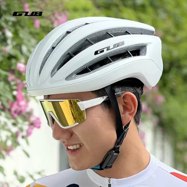 GUB Keel-casco de ciclismo de montaña, moldeado integralmente, 33 rejillas de ventilación, gorra de seguridad deportiva ultraligera y transpirable