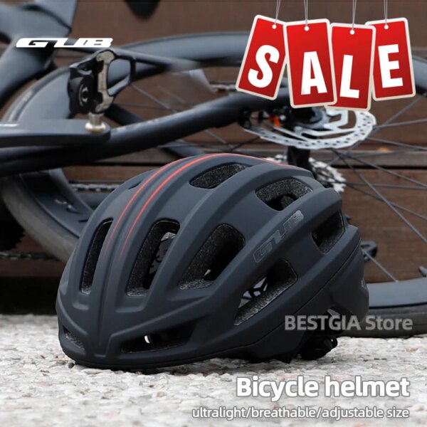 GUB Casco de bicicleta de carretera profesional para hombres 250g Luz integrada Casco para bicicleta de montaña CE seguridad Casco Mtb equipo de ciclismo