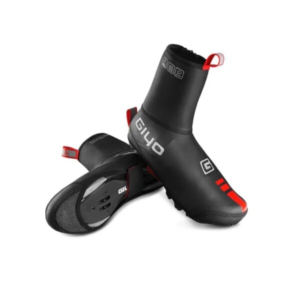 Giyo-zapatos térmicos de neopreno para bicicleta de montaña y carretera, cubierta para calzado de ciclismo, Unisex, impermeable, cubierta para zapatos de ciclismo