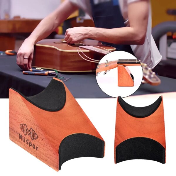 Soporte para descanso del cuello de guitarra, soporte Universal para el cuello, soporte para instrumentos de cuerda para mandolina de bajo acústico eléctrico