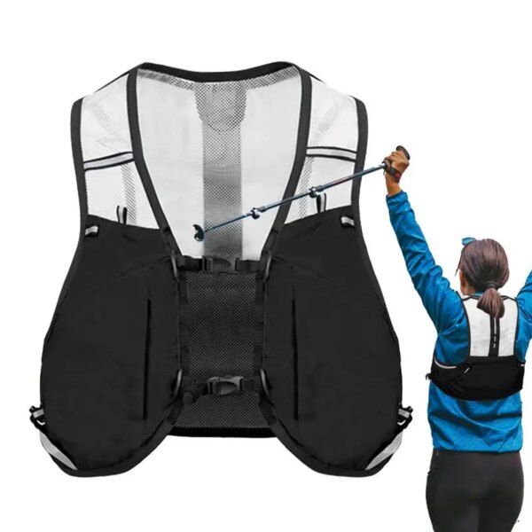 Mochila de hidratación de 2,5 l, mochila de agua, mochila para correr, chaleco de hidratación ligero para correr y ciclismo