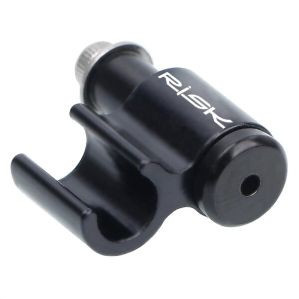 Soportes de manguera hidráulica, Cable de freno, aleación de aluminio, abrazaderas de Cable negro para bicicleta, componentes de Clips para ciclismo