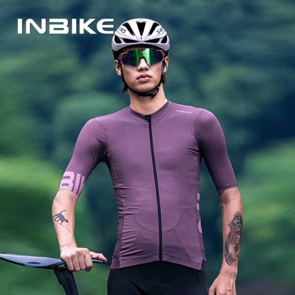 INBIKE verano manga corta bicicleta Jersey hombre Ciclismo de Carretera Jersey ropa para hombres MTB bicicleta de montaña ropa deportiva ropa masculina