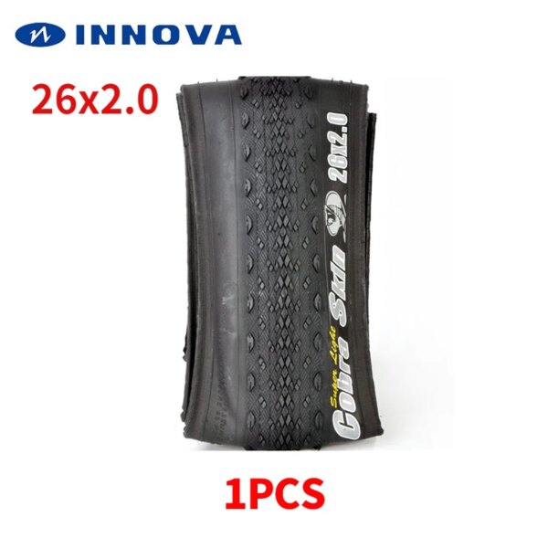 INNOVA Cobra neumático de bicicleta súper ligero MTB 26*2,0 60TPI neumático plegable resistente a puñaladas neumático de 26 pulgadas