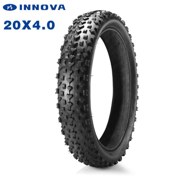 Rueda delantera para moto de nieve eléctrica INNOVA, rueda para bicicleta de playa de 20 pulgadas, bicicleta MTB 4,0, neumático ancho 1128g