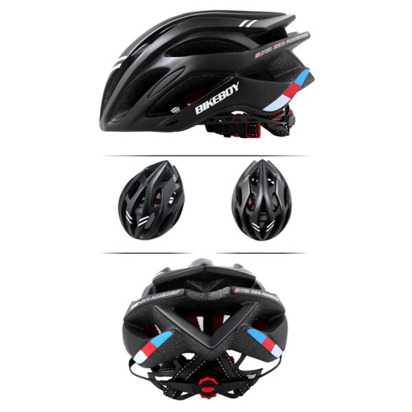 Casco de bicicleta MTB con moldeado integrado para hombres y mujeres, casco deportivo para ciclismo, sombrero de seguridad ajustable para bicicleta de montaña y carretera