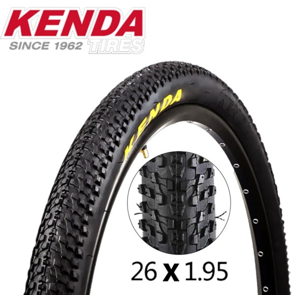 Neumático de bicicleta KENDA K1153 26X1,95 neumático de bicicleta de montaña todoterreno de larga distancia