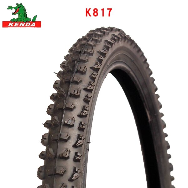 KENDA-piezas para neumáticos de bicicleta de montaña, alambre de acero K817, 16, 20 pulgadas, 16x1,95, 20x1,95, patrón de dientes grandes, neumático para bicicleta de campo traviesa