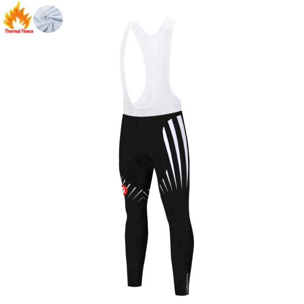 KRAKEN OCTOPUS pantalones de ciclismo de lana de invierno para hombre, pantalones de ciclismo para hombre con almohadilla de gel 20D, pantalones largos de invierno vetement mtb의류 자전거의류
