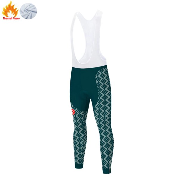 KRAKEN OCTOPUS pantalones de ciclismo de lana de invierno para hombre 자전거바지 spodnie rowerowe męskie pantalones de ciclismo para hombre pantalones de bicicleta de carreras