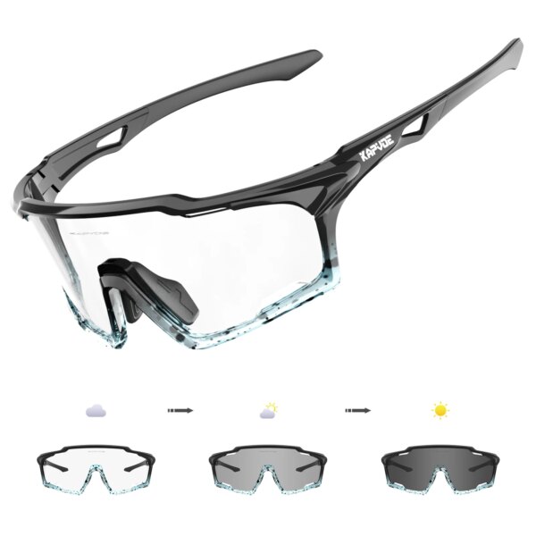 Kapvoe, nuevas gafas de sol fotocromáticas para exteriores, gafas para hombre para conducir, bicicleta, ciclismo, gafas para mujer, montar en bicicleta, deportes de senderismo, gafas UV400