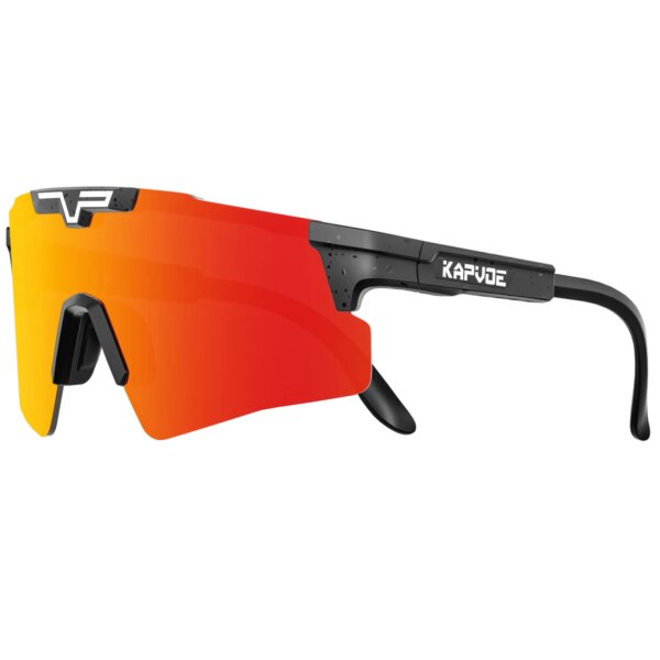 Kapvoe-gafas de sol polarizadas para ciclismo para hombre y mujer, lentes deportivas para montaña, protección para bicicleta de carretera y velocidad