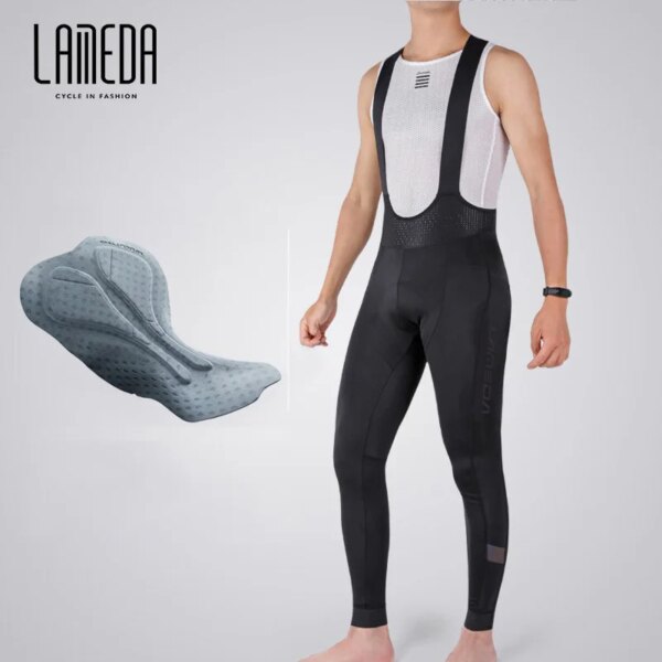 LAMEDA-pantalones con tirantes de ciclismo profesional para hombre, pantalones con tirantes competitivos para primavera y verano, ropa para bicicleta de carretera y MTB