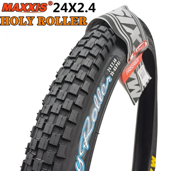 NEUMÁTICO MAXXIS HOLY ROLLER WIRE BEAD 24X2.40 55-507 60TPI BMX NEUMÁTICO PARA BICICLETA FREERIDE DE CIUDAD