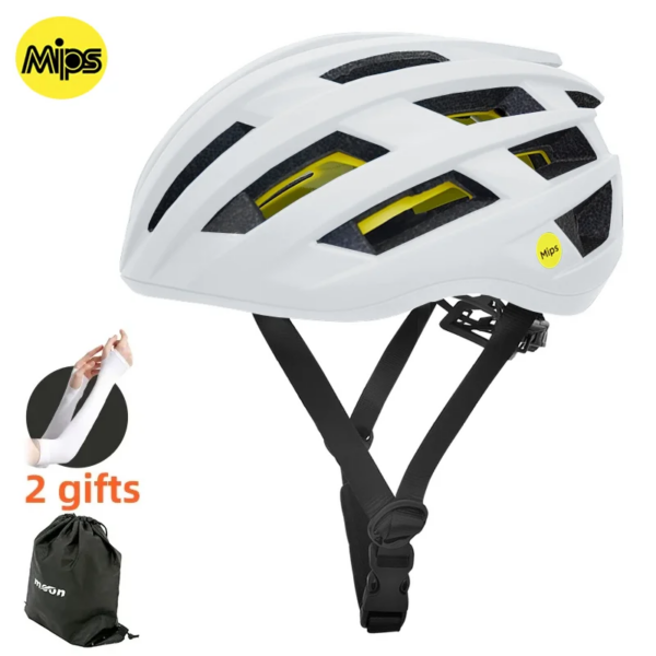 Casco de bicicleta MOON Upgrade MIPS PC + EPS, cascos de seguridad para carreras, casco de bicicleta de Ciclismo de Carretera MTB, sombrero deportivo de 54-61cm, equipo de ciclismo