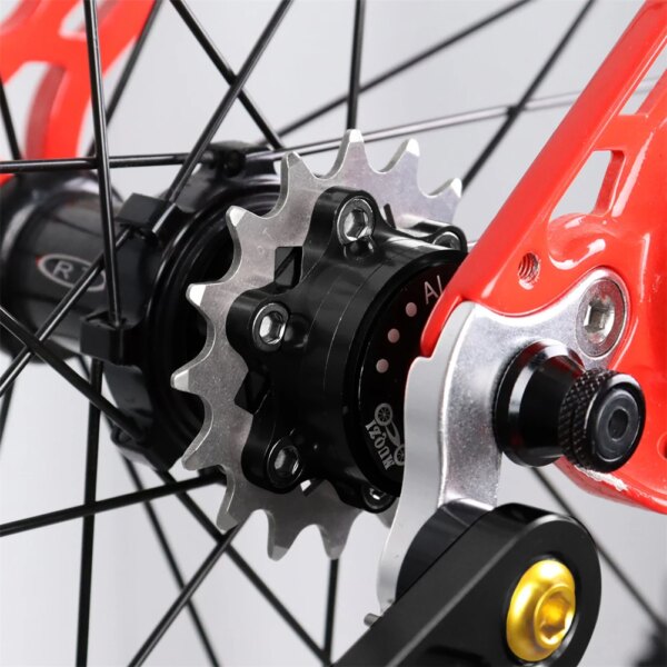 MTB bicicleta Cassette rueda libre marcha única Metal volante de bicicleta de montaña piñón conversión accesorios de ciclismo