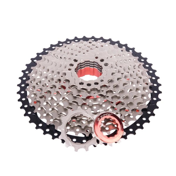 Cassete MTB de 10 velocidades, 11-46T, gran relación, bicicleta de montaña, piñones de Cassette 10 S para Shimano m590 m6000 m610 m780 X7 X9