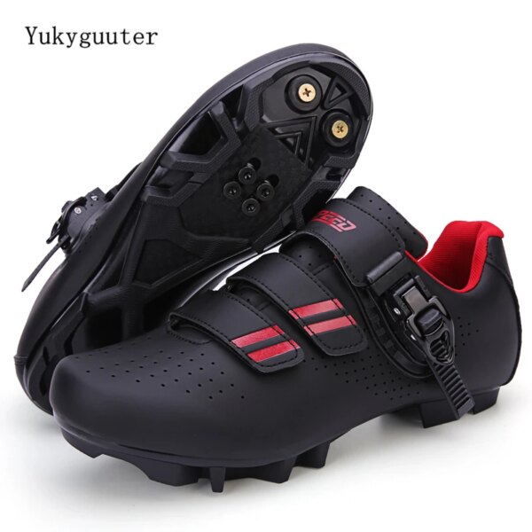 Zapatos MTB, zapatillas de velocidad para bicicleta, botas planas para bicicleta de carretera, zapatos de ciclismo, tacos, Pedal Spd, zapatillas para ciclismo de montaña, carreras para mujeres