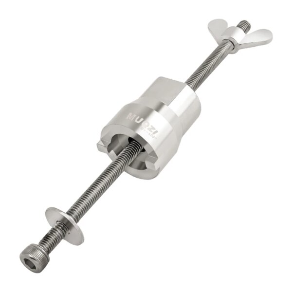 MUQZI-herramienta de reparación de buje de bicicleta, práctico buje de bicicleta de montaña de acero inoxidable, accesorios de llave de extracción de buje libre