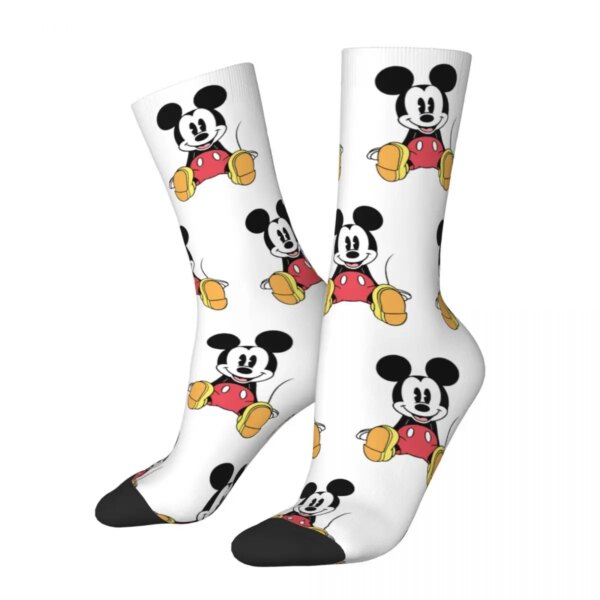 Calcetines Mickey Mouse Accesorios Calcetines Largos Súper Suaves Transpirables