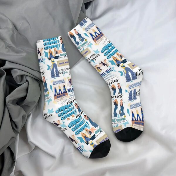 Mm medias de mamá para mujer, calcetines con póster Mia, calcetines coreanos de alta calidad, calcetines personalizados antideslizantes para ciclismo de invierno, regalo de cumpleaños