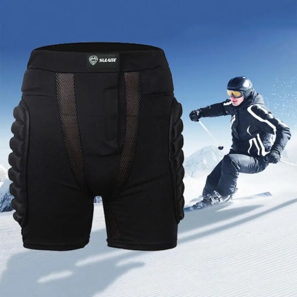 Pantalones cortos protectores para Motocross, equipo de Protección deportiva suave y agradable a la piel, almohadilla para la cadera, monopatín, Snowboard, esquí, pantalones de carreras