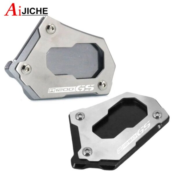 Soporte lateral CNC para motocicleta, soporte de extensión para ampliar, almohadilla de pie para BMW R 1200 GS LC R1200GS R 1200GS ADV Adventure