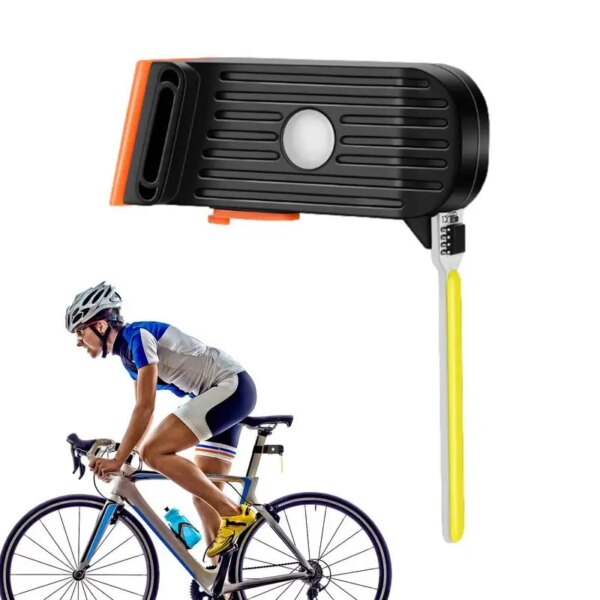 Luz trasera de bicicleta de montaña, resistente a la intemperie, luz trasera de advertencia nocturna, bicicletas plegables, lámpara de iluminación brillante para exteriores para uso diario