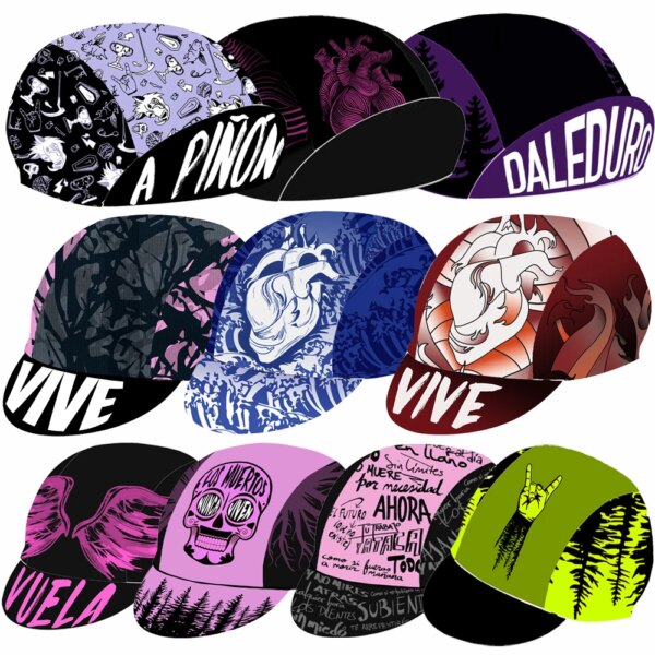 Gorras de Ciclismo clásicas y frescas con calavera de varios estilos, Gorra de Ciclismo OSCROLLING Unisex