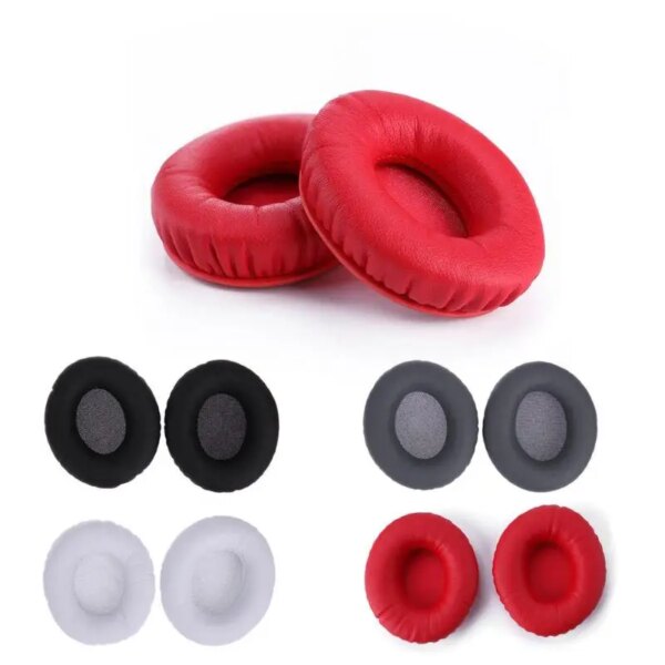 Nuevo 1 par de almohadillas de repuesto negro/blanco/gris/rojo para auriculares Monster Beats de Dr Dre Solo HD auriculares almohadilla para la oreja