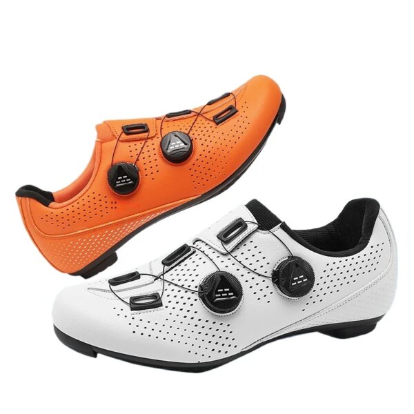 Nuevos zapatos de montar desbloqueados, zapatos planos para primavera y verano para hombres y mujeres, zapatos con cierre para bicicleta de carretera, zapatos reforzados para bicicleta de montaña, suelas duras