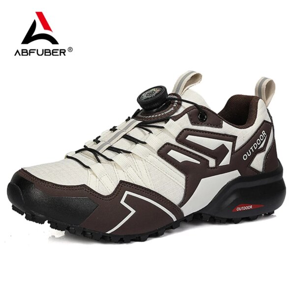 Zapatos de senderismo originales para hombre, zapatillas de deporte de malla transpirable para hombre, calzado deportivo ligero para correr al aire libre, calzado deportivo para acampar y senderismo