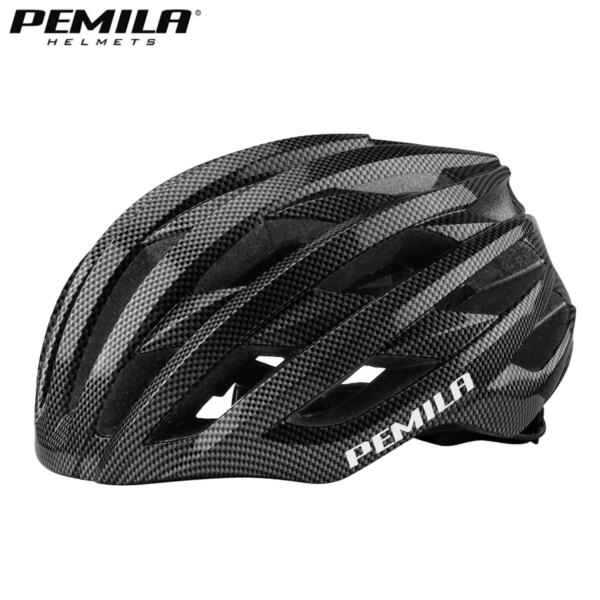 PEMILA-casco de ciclismo ultraligero para hombre y mujer, gorra de seguridad, equipos de bicicleta de carreras, casco de bicicleta en molde