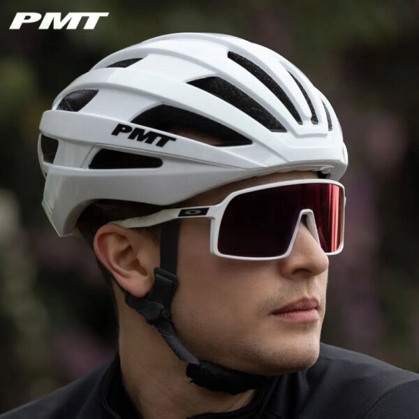 PMT Casco de Ciclismo de Carretera estilo masculino ultraligero de seguridad Ciclismo bicicleta de montaña deportes al aire libre casco de bicicleta MTB para mujer