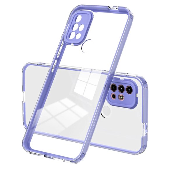 Funda transparente de teléfono para Motorola MOTO G73 G13 G62 G31 G41 G42 G22 G52 G82 G71S E32 E22 G10 G20 G30 G72 E13, Protector de parachoques