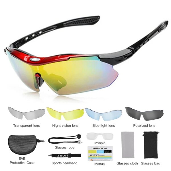 Gafas polarizadas para bicicleta al aire libre UV400 protección solar gafas deportivas gafas de sol para bicicleta Unisex MTB Ciclismo de Carretera gafas