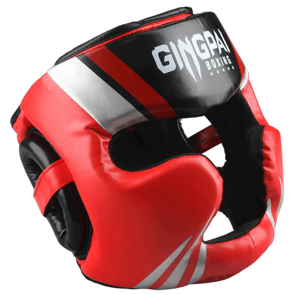 Promoción de boxeo MMA casco de seguridad protectores de cabeza casco de entrenamiento para niños adultos Muay Thai Kickboxing cascos de cobertura completa