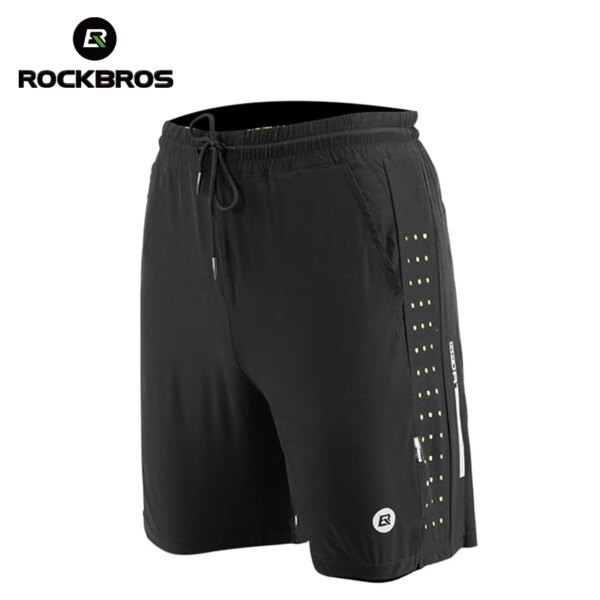 ROCKBROS-pantalones cortos para bicicleta para hombre y mujer, ropa interior de Ciclismo de Carretera MTB, calzoncillos deportivos para correr, pantalones cortos para bicicleta de verano