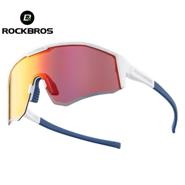 ROCKBROS-gafas polarizadas para ciclismo, lentes para deportes al aire libre, gafas de sol para hombre y mujer, gafas de protección solar para bicicleta de montaña