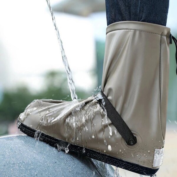 Cubierta para zapatos de lluvia, superventas, creativa, impermeable, reutilizable, para motocicleta, ciclismo, bicicleta, botas para la lluvia, cubiertas para zapatos a prueba de lluvia