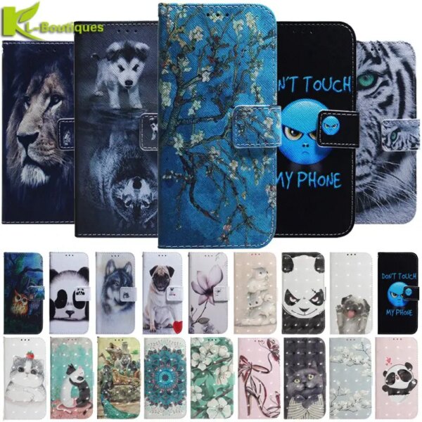 Funda Redmi 10C para Xiaomi Redmi 10C, funda de cuero con diseño de Animal pintado, funda de teléfono para Xiaomi Redmi10C 10 C