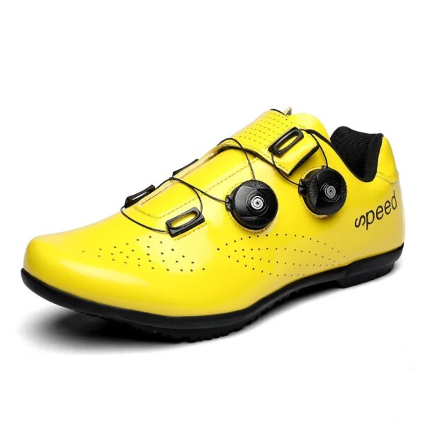 Zapatos de ciclismo de carretera para hombre y mujer, calzado deportivo para bicicleta de montaña, Spd