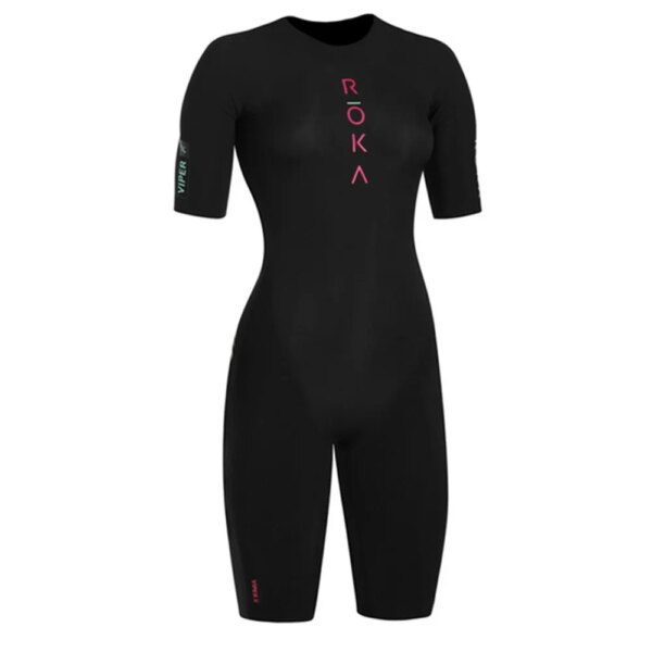 Roka-traje de triatlón de manga corta para mujer, traje de baño para triatlón, bicicleta de carretera, MTB, equipo profesional de ciclismo, equipo de carrera de velocidad para correr