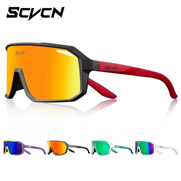 SCVCN, gafas de sol para bicicleta, gafas fotocromáticas para ciclismo, Cycl Camp, gafas UV400 para hombre, gafas deportivas para exteriores MTB, gafas para bicicleta para mujer y caza