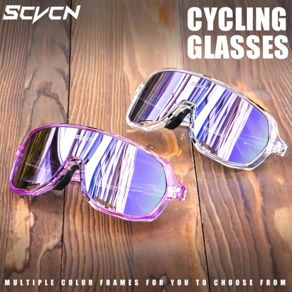 SCVCN Gafas de ciclismo Gafas de sol de ciclismo UV400 Gafas de bicicleta Deportes MTB Gafas de bicicleta al aire libre Gafas de sol de bicicleta Gafas de ciclismo