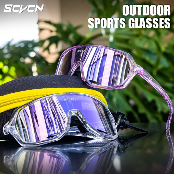 SCVCN Gafas de ciclismo UV400 Gafas de sol de ciclismo Gafas de bicicleta MTB Gafas de bicicleta al aire libre Gafas de sol de bicicleta deportiva Gafas de ciclismo