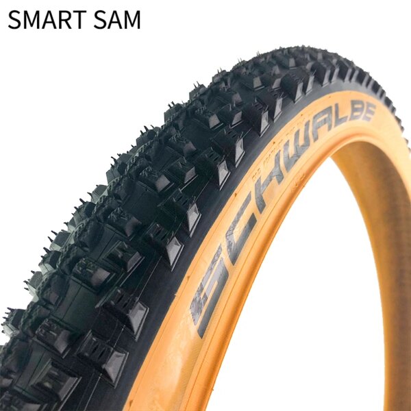 SMART SAM-neumático de bicicleta ultraligero, antipinchazos, 29x2,25, 27,5x2,2, MTB 57-622 57-584, neumático de bicicleta con borde marrón de 27,5 pulgadas