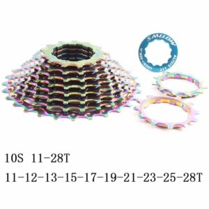 SMLLOW 11-28T 10 velocidades ultraligero bicicleta de carretera Cassette volante piñón libre Compatible con pieza de bicicleta Sunrace