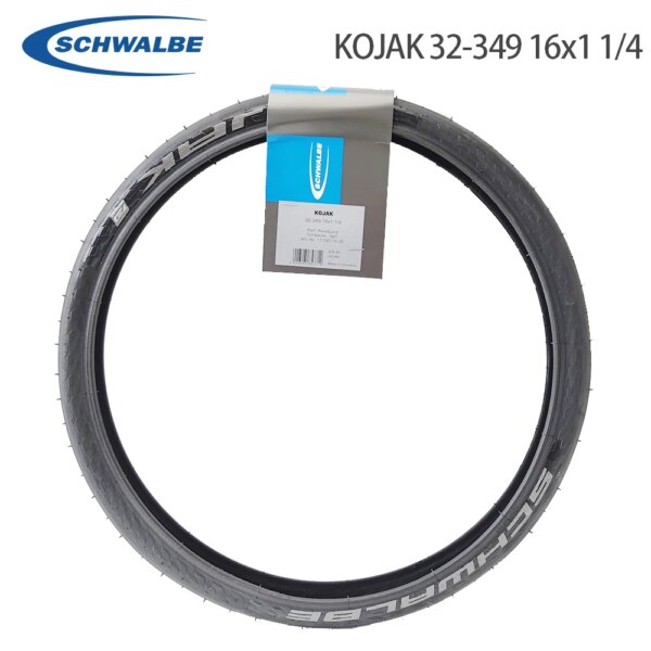 Schwalbe Kojak 32-349 16x1 1/4 neumático antipinchazos de alambre de acero para viajes deportivos 355-406 20x1,35 neumático de bicicleta de alambre de acero de 20 pulgadas